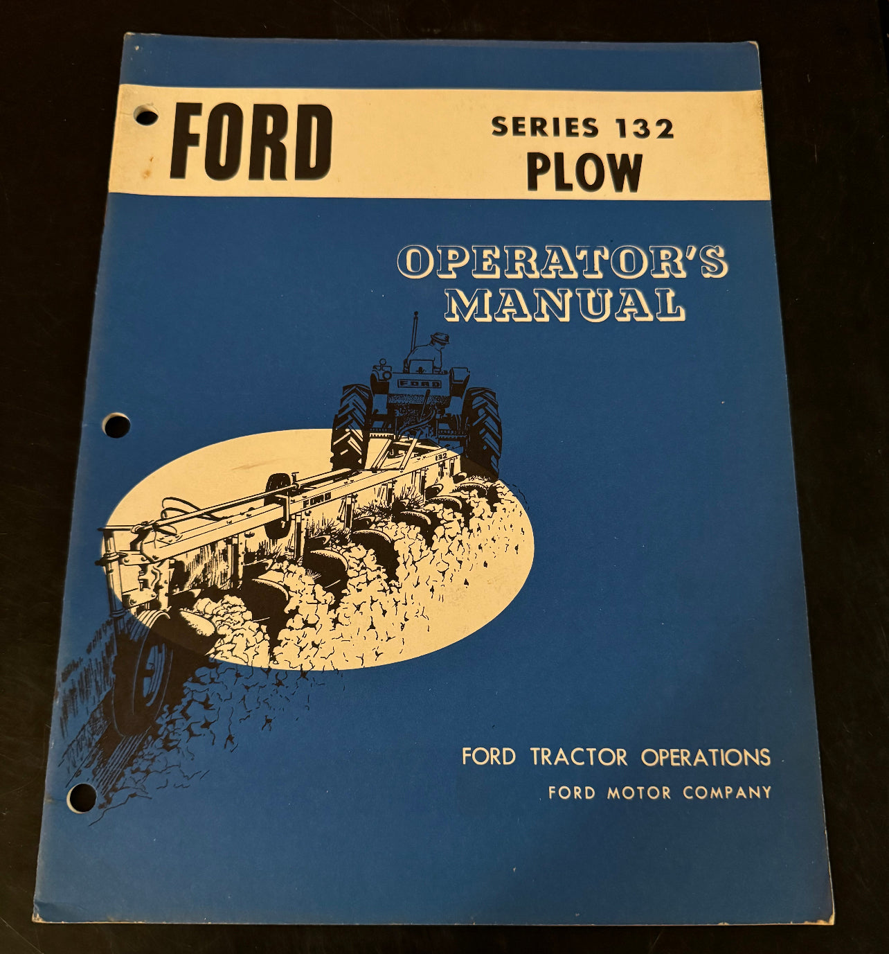 Ford _ Series 132 Plow _ Operator's Manual