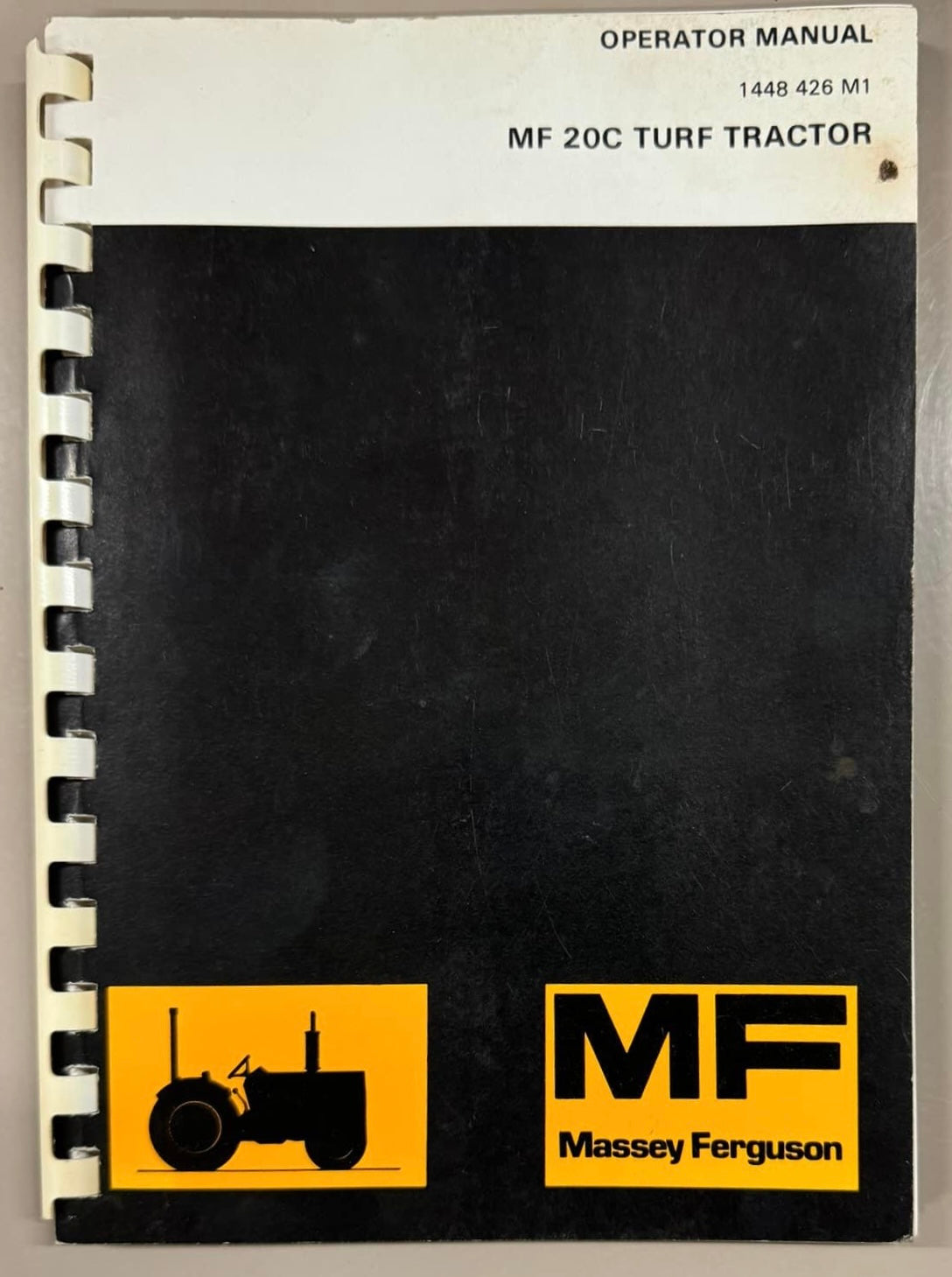 Massey Ferguson _ MF 20C Turf Tractor _ Operator Manual