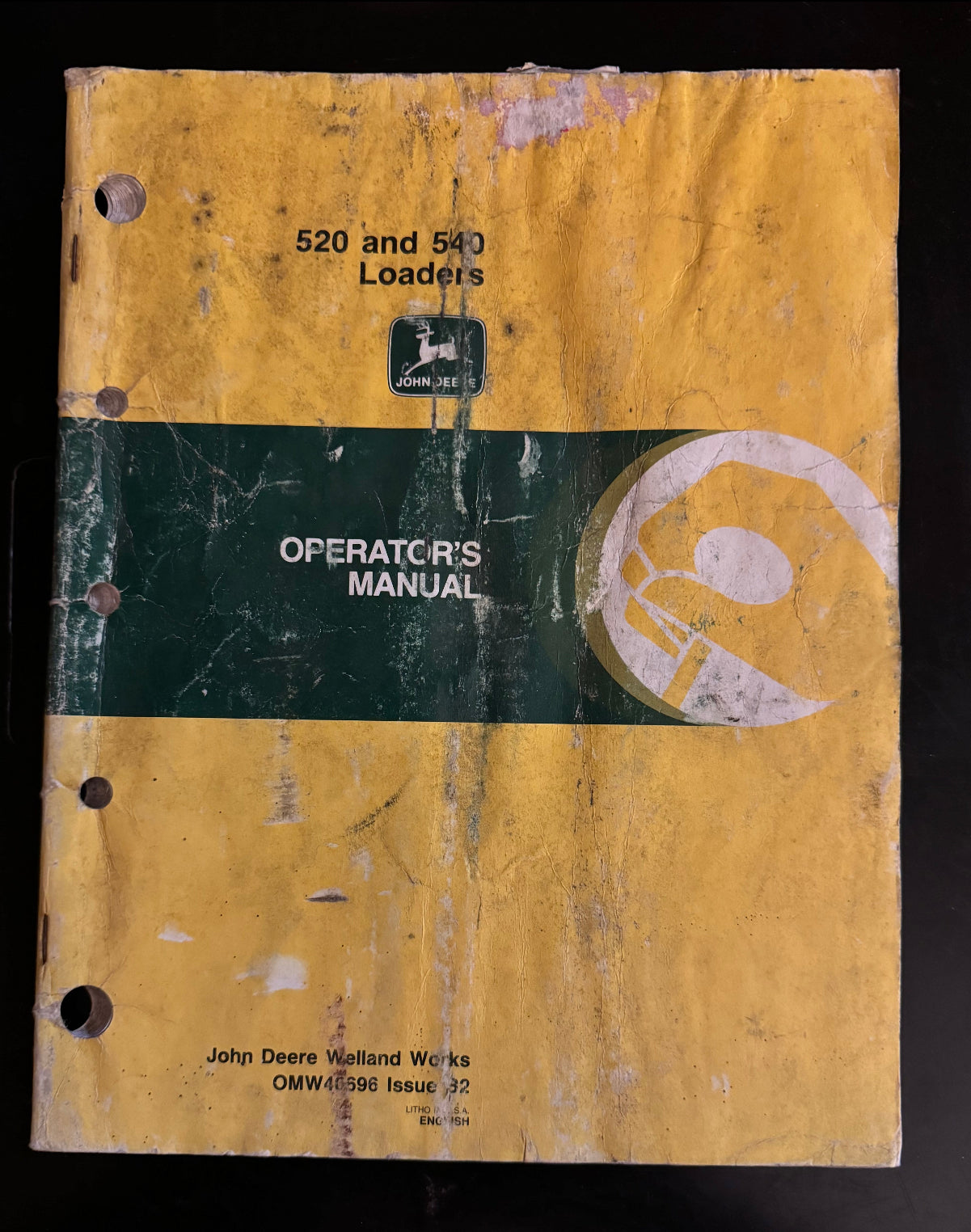 John Deere 520 & 540 Loaders _ Operator's Manual