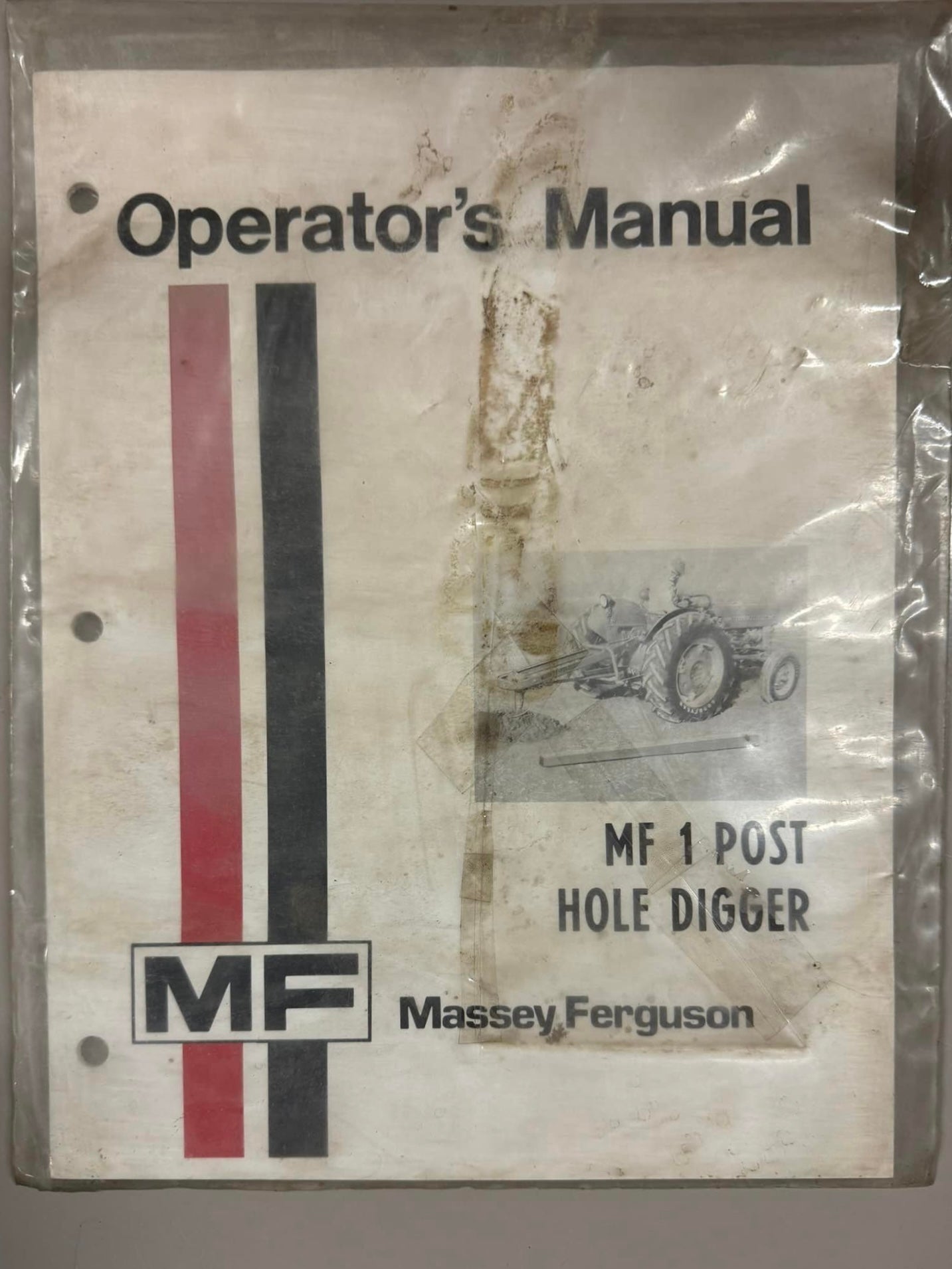 Massey Ferguson No 1 Post Hole Digger _ Manuals