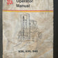 JCB _ 926, 930 & 940 Rough Terrain Fork Lift _ Operator Manual