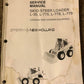 Sperry New Holland - Skid-Steer Loader L-35, L-775, L-778, L-779 service manual