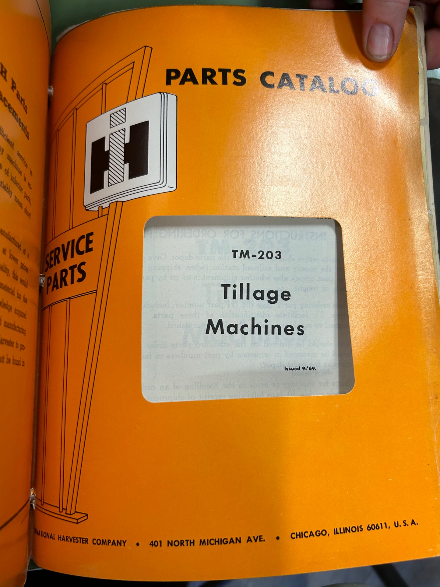 IH _ Tillage Machines _ Parts Catalog