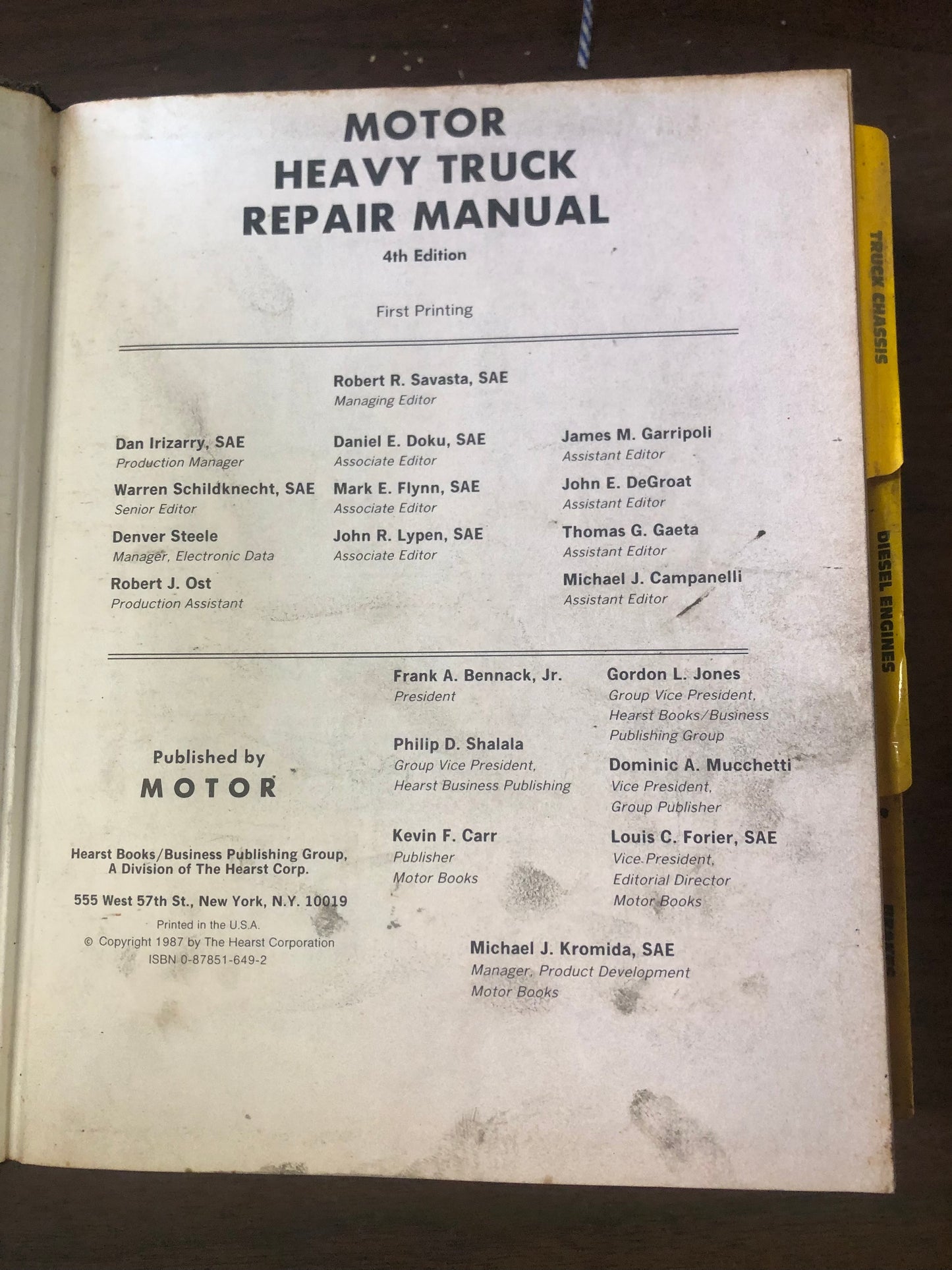 Motor _ Heavy Truck _ Repair Manual