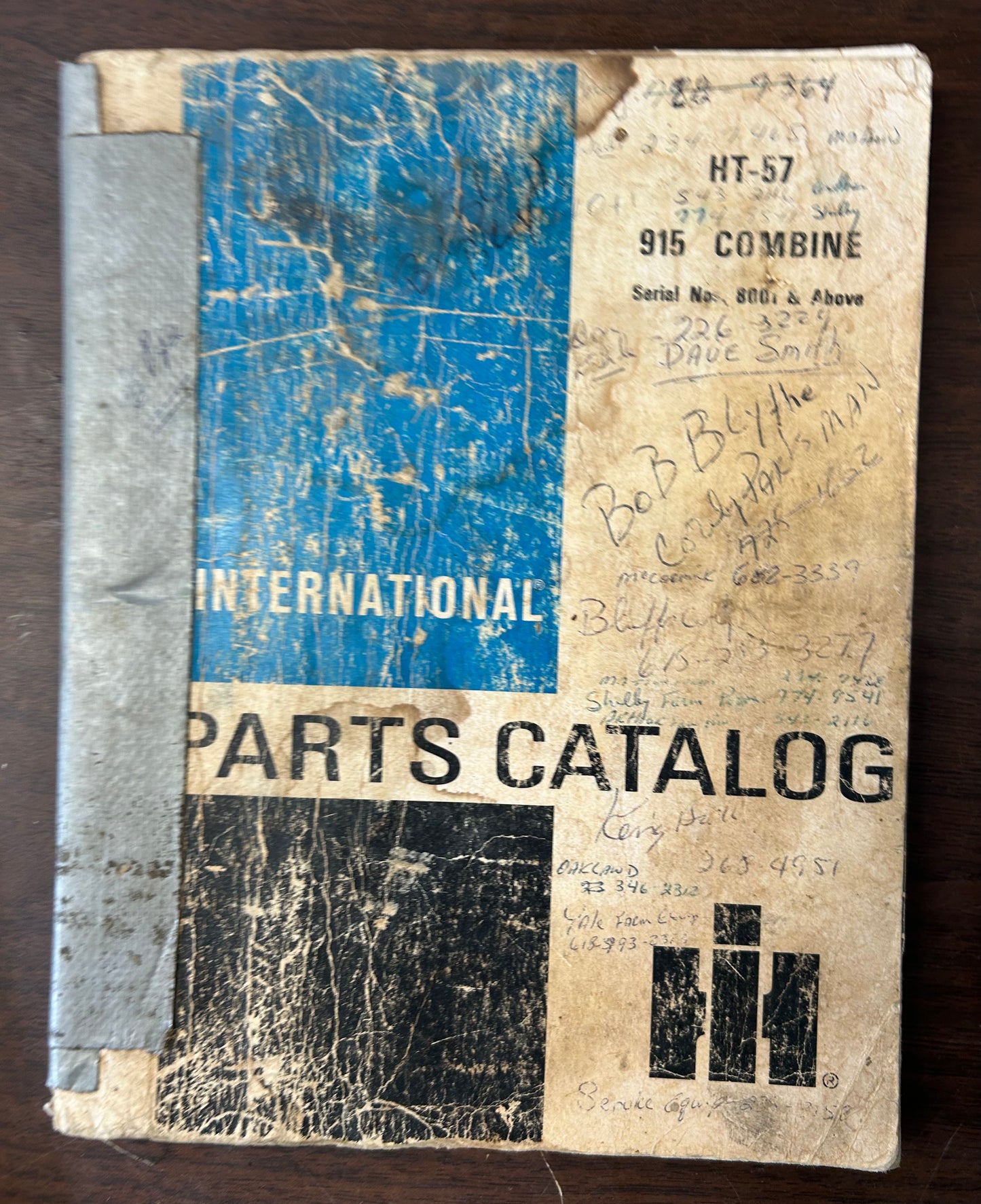 IH _ 915 Combine HT-57 _ Parts Catalog