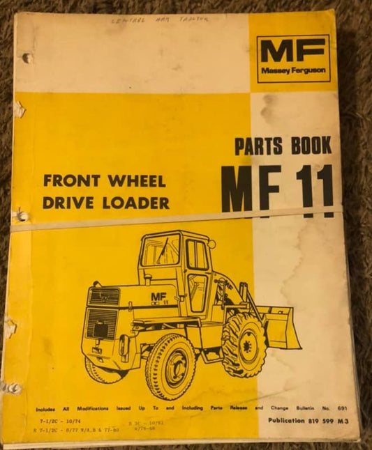 Massey Ferguson _ MF11 Front Wheel Drive Loader _ Manuals