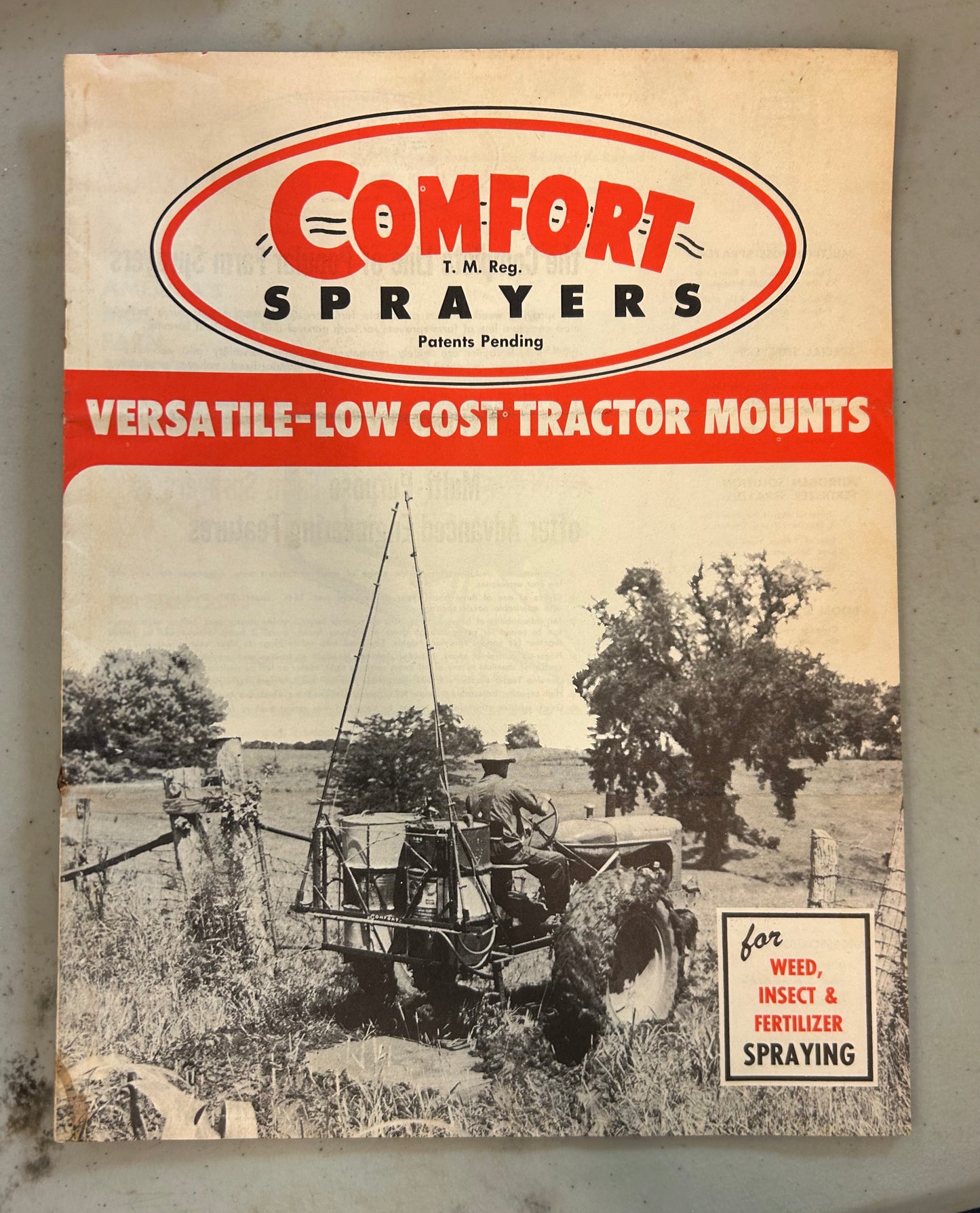 Comfort Sprayers _ Versatile-Low Cost Tractor Mounts