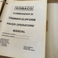 Gomaco _ GT-3300, GT-6200 (Commander II), GT-6300 (Commander III) & GT-6300 4-Track _ Operators & Parts Manual
