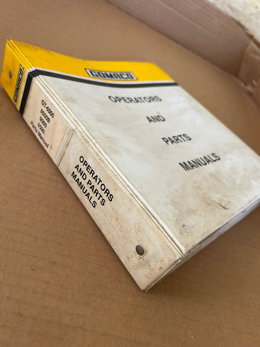 Gomaco _ GT-6000, 8500B, 9000 & 9500 Operators & Parts Manual