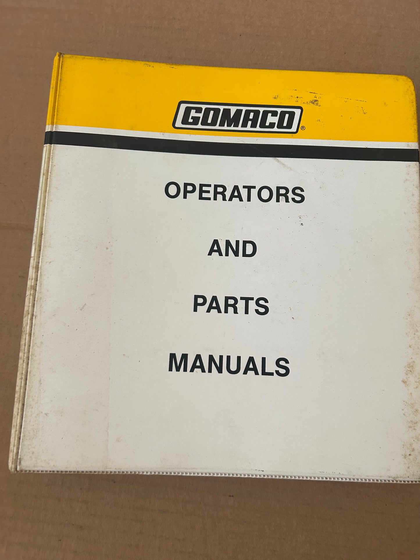 Gomaco _ C-450, TC 400 / 600, RC Conveyor & PS-60 _ Parts Manual