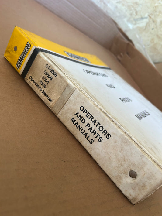 Gomaco _ GT-6000, 8500B, 9000 & 9500 _ Operator’s Manual
