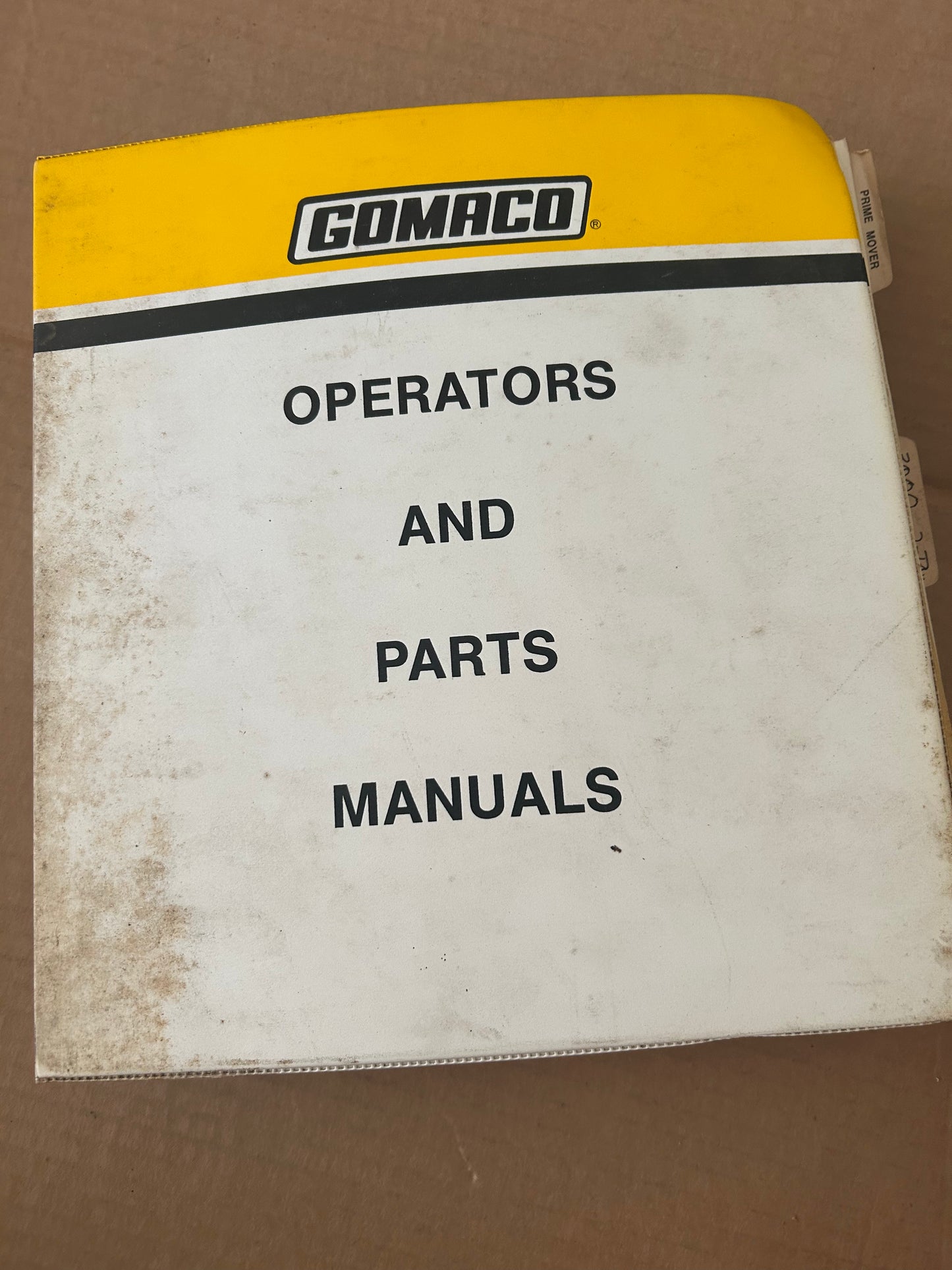 Gomaco _ 2000, 2500, 3000 2-Track, 3000 4-Track & Mold Form _ Parts Manual