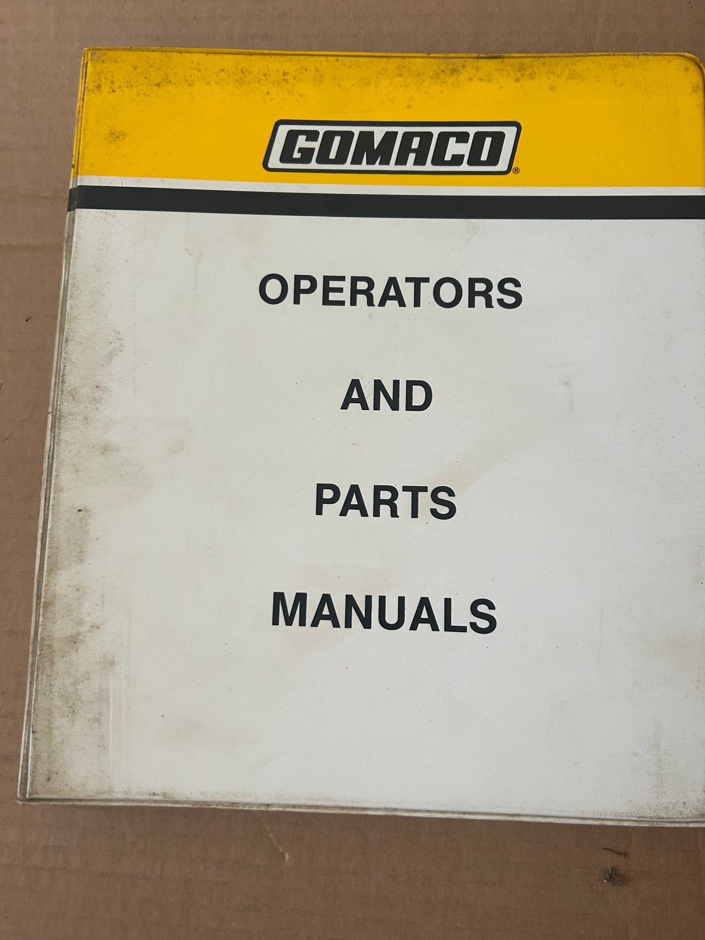 Gomaco _ C-450 Cylinder Finisher, TC-400/600 Texture/Cure & PS-60 Concrete Placer _ Operators & Parts Manual