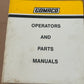 Gomaco _ GT-3300, GT-6200, GT-6300 & GT-6300 4 track _ Operators & Parts Manual