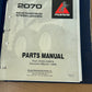 Mustang _ 2070 Skid Steer Loader _ Parts Manual