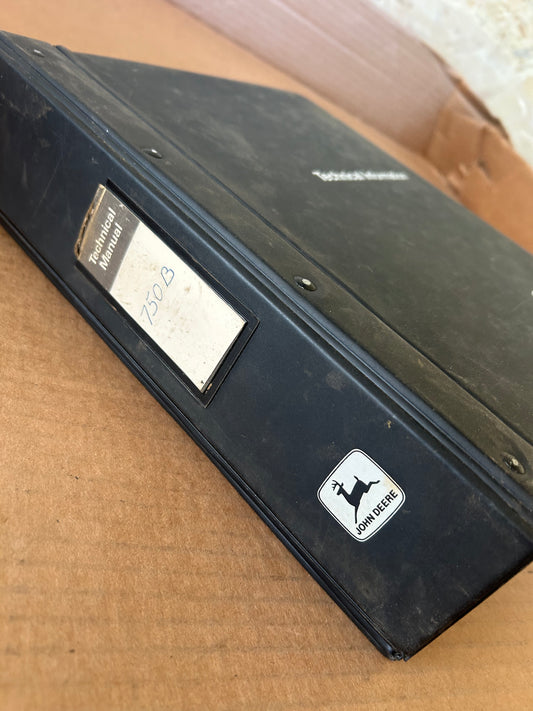 John Deere _ 750B & 850B Crawler Bulldozer _ Technical Manuals TM-1476 (Apr-89) & TM-1332 (Oct-87)