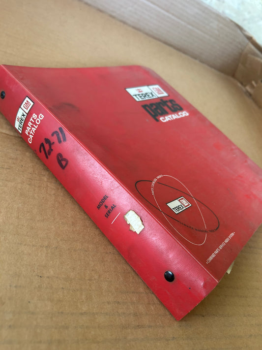 Terex _ 72-21B Loader _ Parts Catalog serial 67488