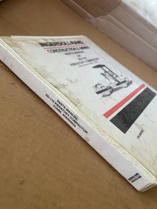 Ingersoll-Rand _ DD-110 Vibratory Compactor _ Parts Manual 12/3/96