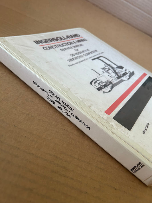 Ingersoll-Rand _ DD-90, 90HF & 110 _ Service Manual