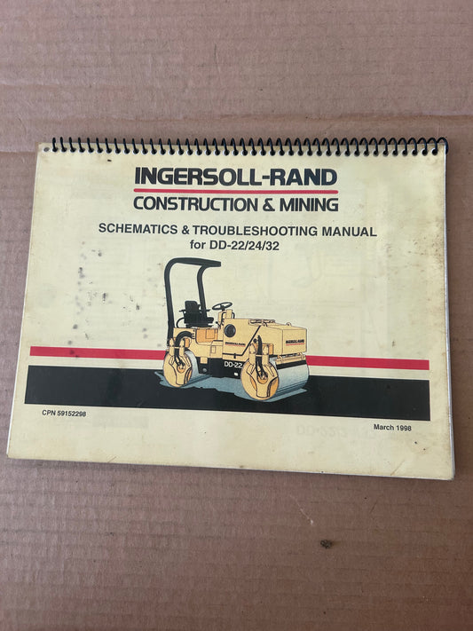 Ingersoll-Rand _ DD-22, 24 & 32 _ Schematics & Troubleshooting Manual
