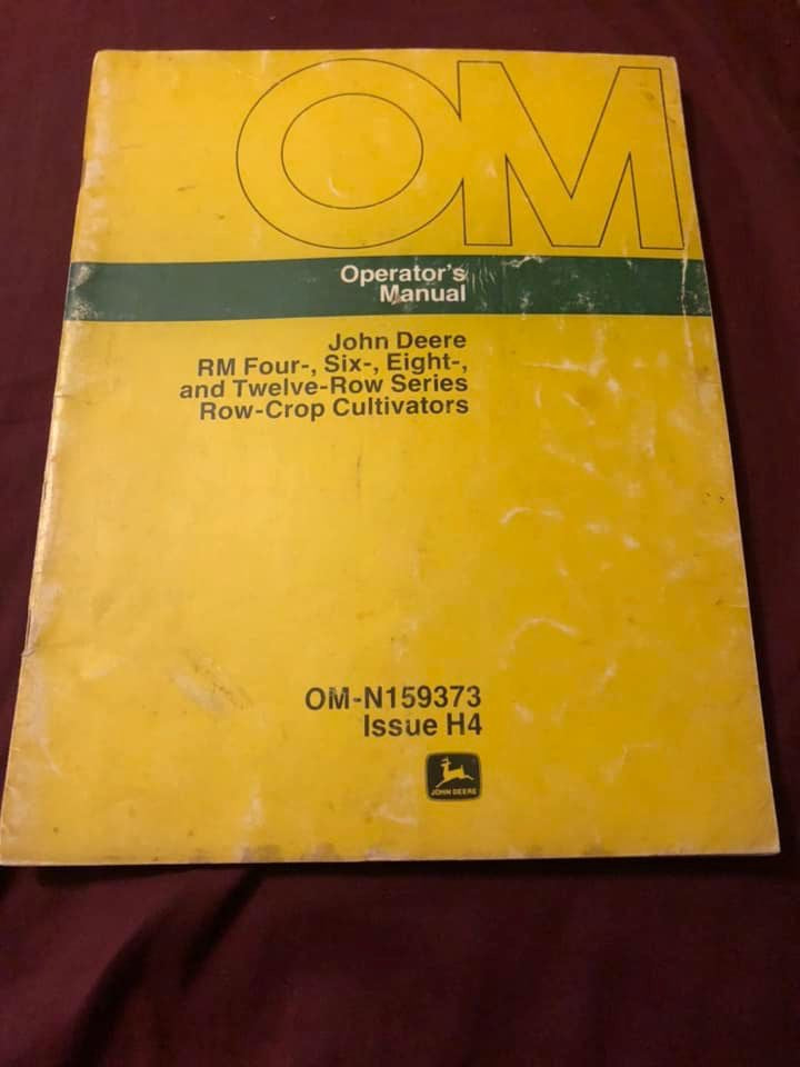 John Deere _ RM Four-, Six-, Eight-, and Twelve-Row Series Row-Crop Cultivators _ Operator’s Manual