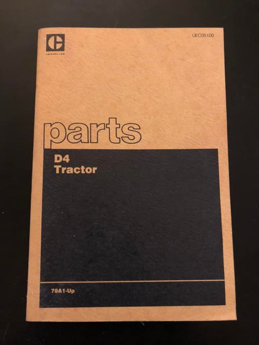 Caterpillar _ D4 Tractor _ Parts