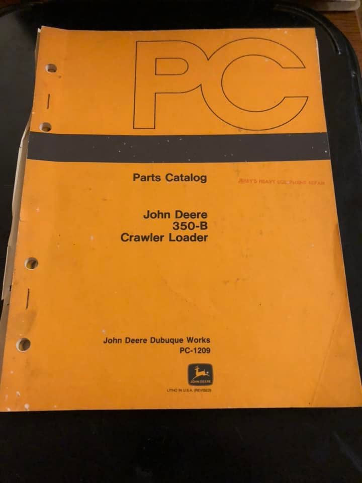 John Deere 350B Crawler Loader _ Parts Catalog