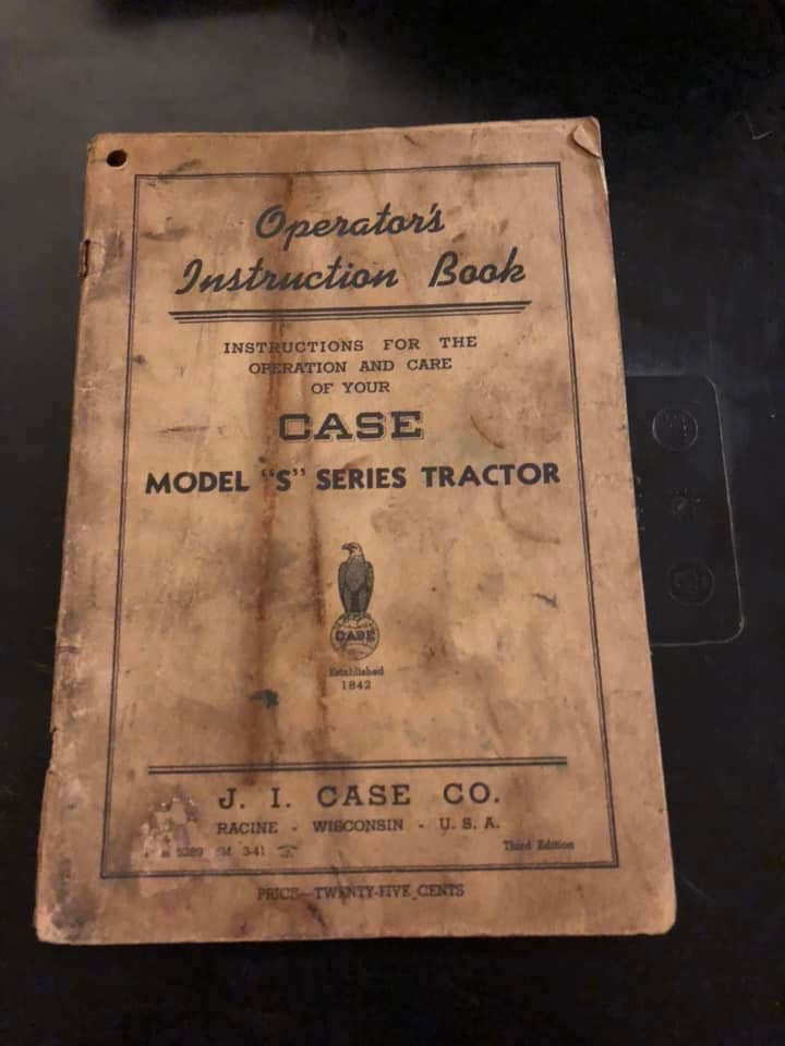 J I Case _ Model S Series Tractor _ Operator’s Instruction Book