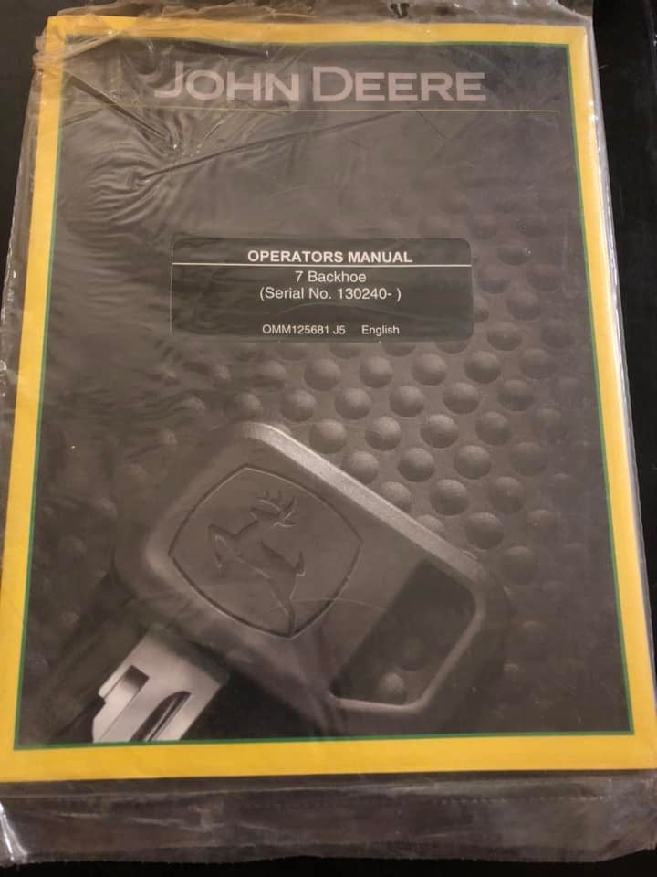 John Deere 7 Backhoe _ Operator's Manual