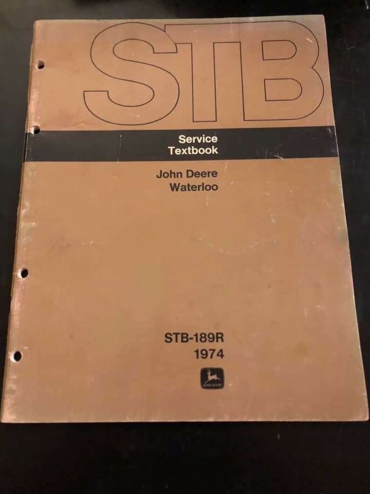 John Deere STB-189R _ Waterloo _ Service Textbook