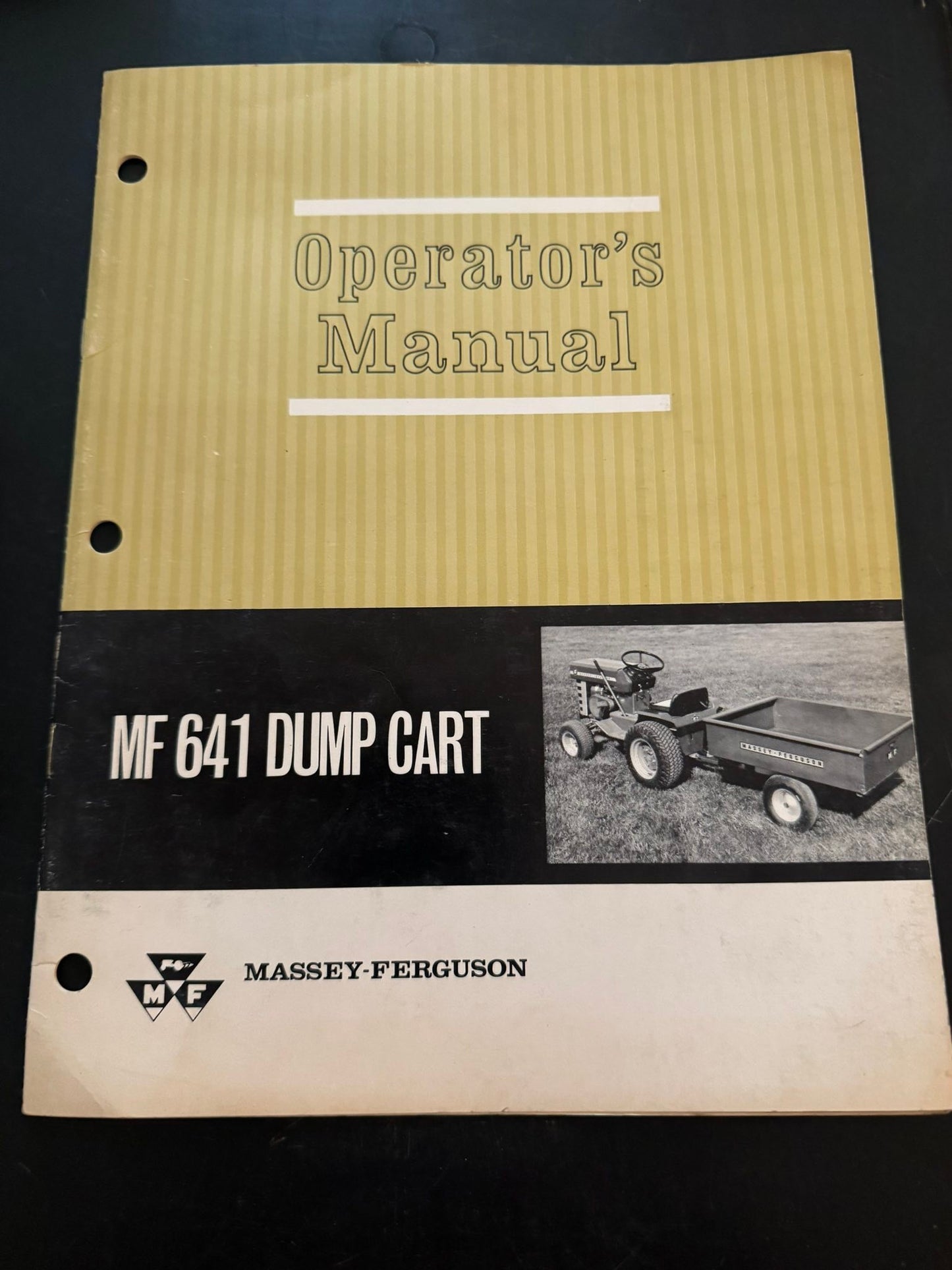 Massey _ MF 641 Dump Cart _ Operator’s Manual
