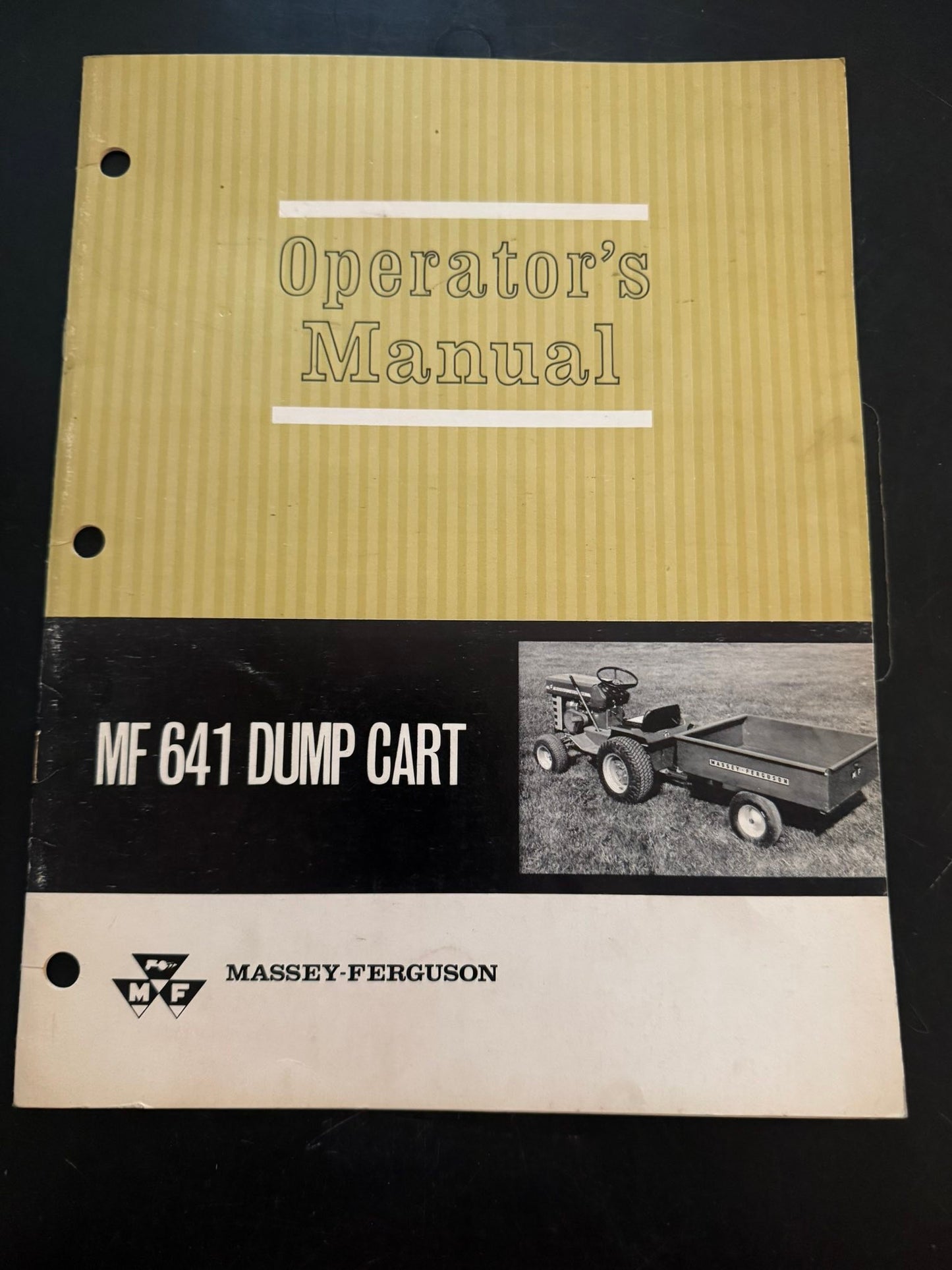 Massey _ MF 641 Dump Cart _ Operator’s Manual