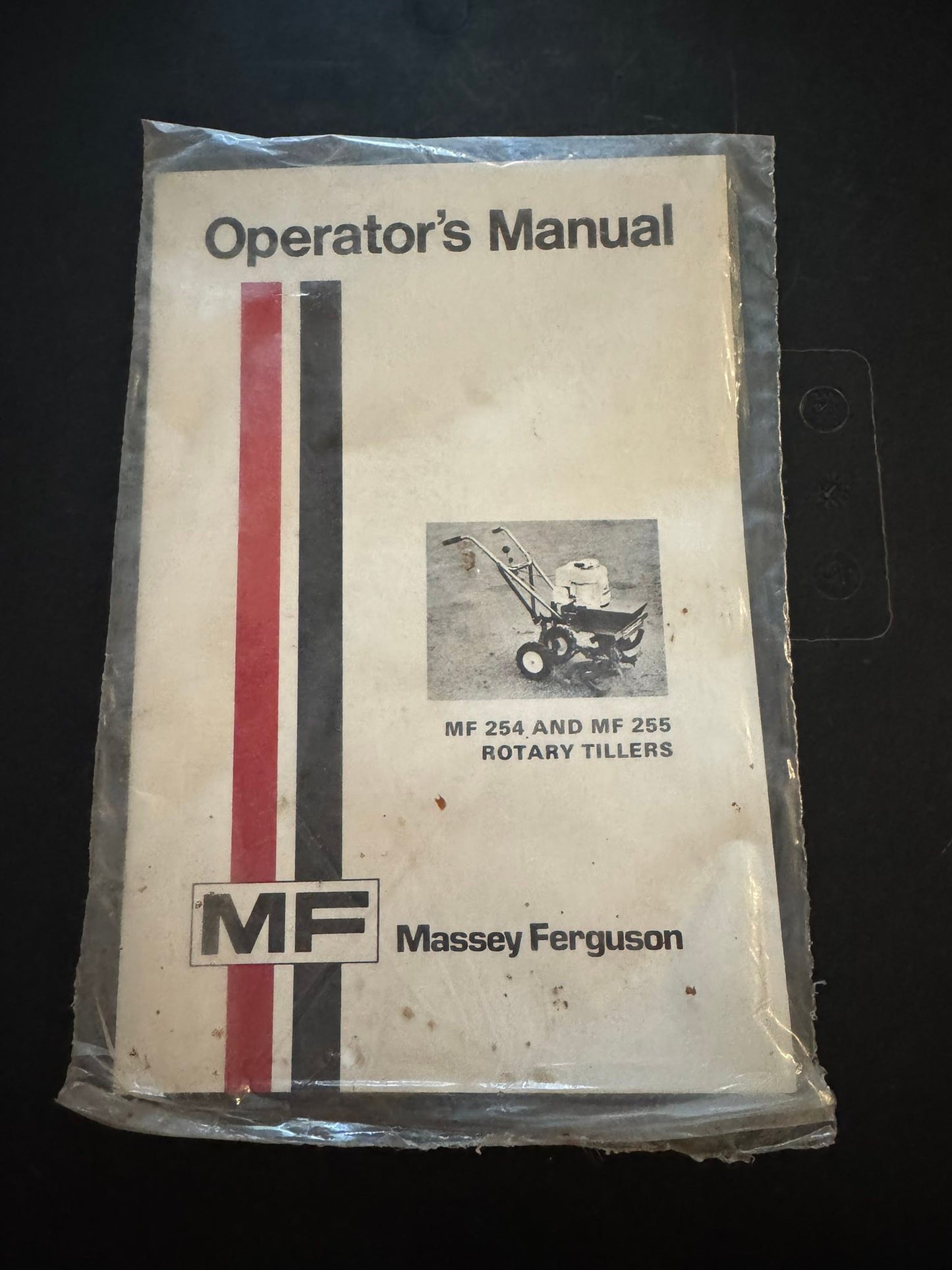 Massey _ MF 254 & 255 Rotary Tillers _ Operator’s Manual