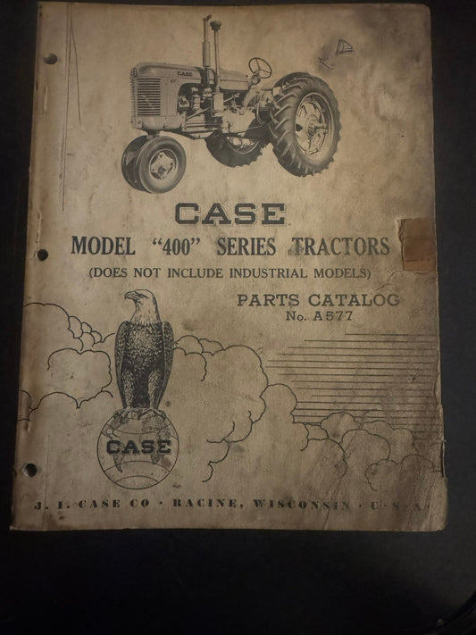 J I Case _ 400 Series Tractors _ Parts Catalog no A577