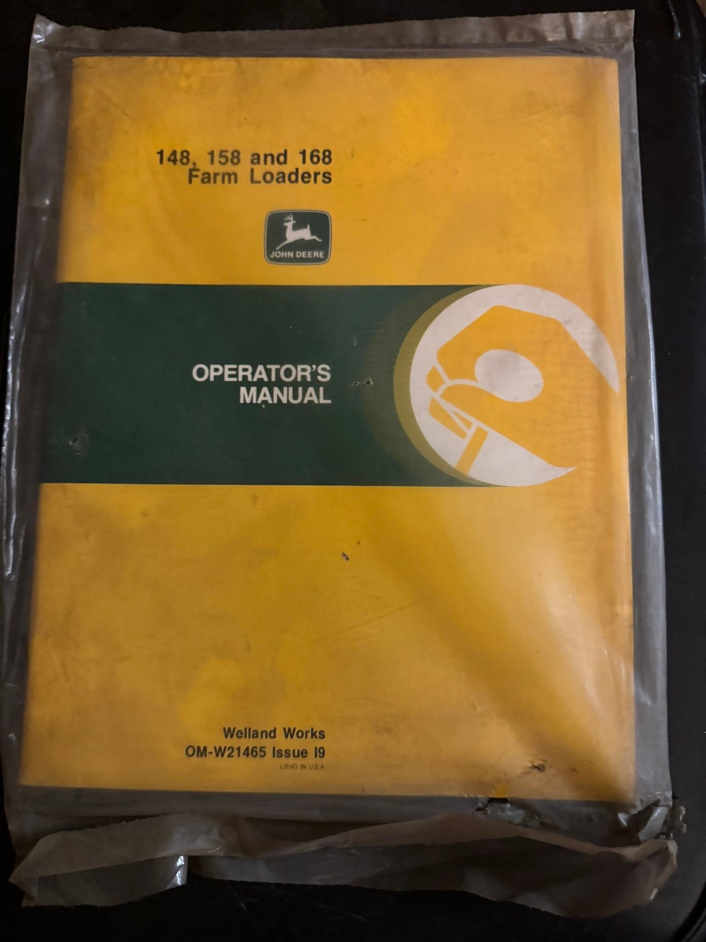 John Deere _ 148, 158 & 168 Farm Loaders _ Operator’s Manual