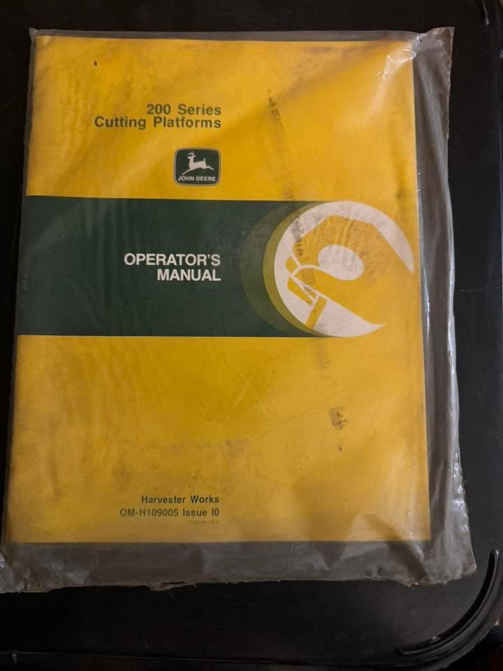 John Deere 200 Series Cutting Platforms _ Operator's Manual