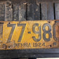 Vintage License Plates _ Pennsylvania 1923 & 1924