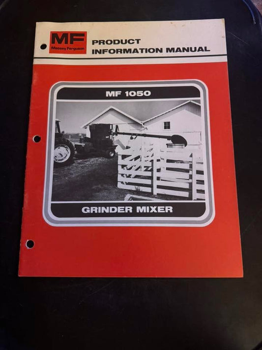Massey Ferguson _ MF 1050 Grinder Mixer _ Product Information Manual