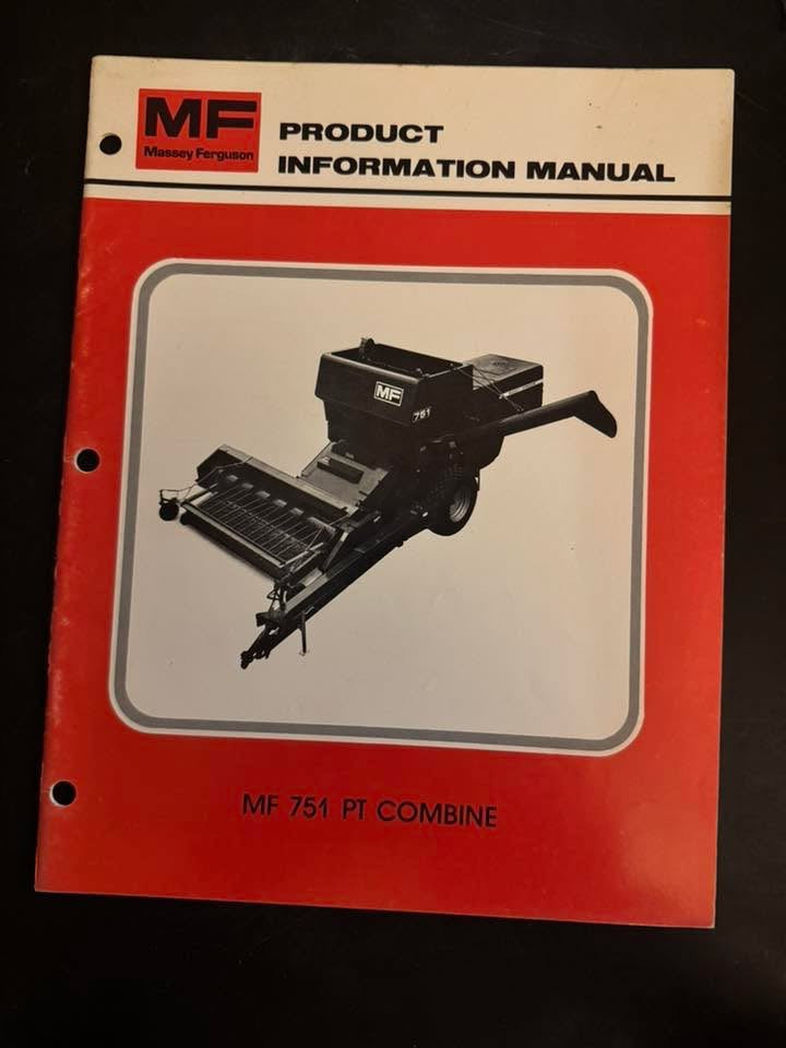 Massey Ferguson _ MF 751 PT Combine _ Product Information Manual