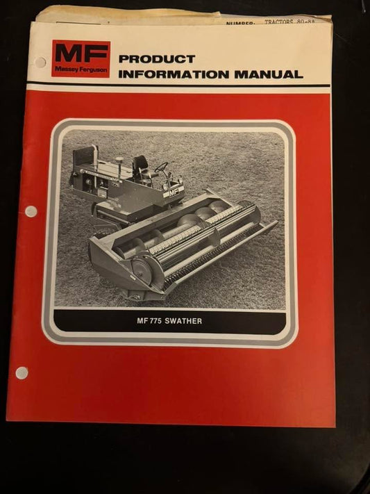 Massey Ferguson _ MF 775 Swather _ Product Information Manual