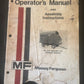 Massey Ferguson _ MF 114 AND MF 116 Forage Boxes _ Operator’s Manual & Assembly Instruction
