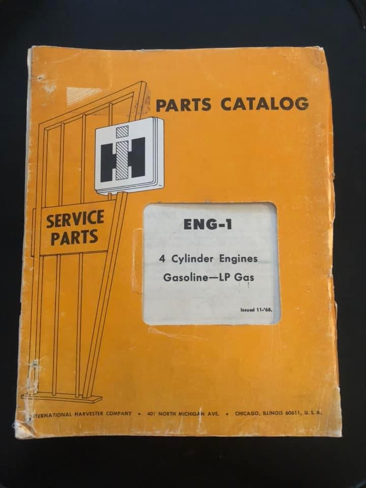 IH _ ENG-1 4 Cylinder Engines, Gasoline - LP Gas