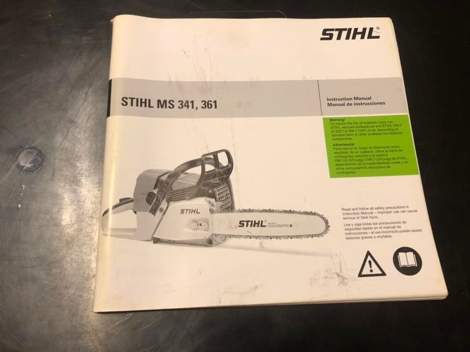 Stihl _ MS 341, 361 Instructions Manual