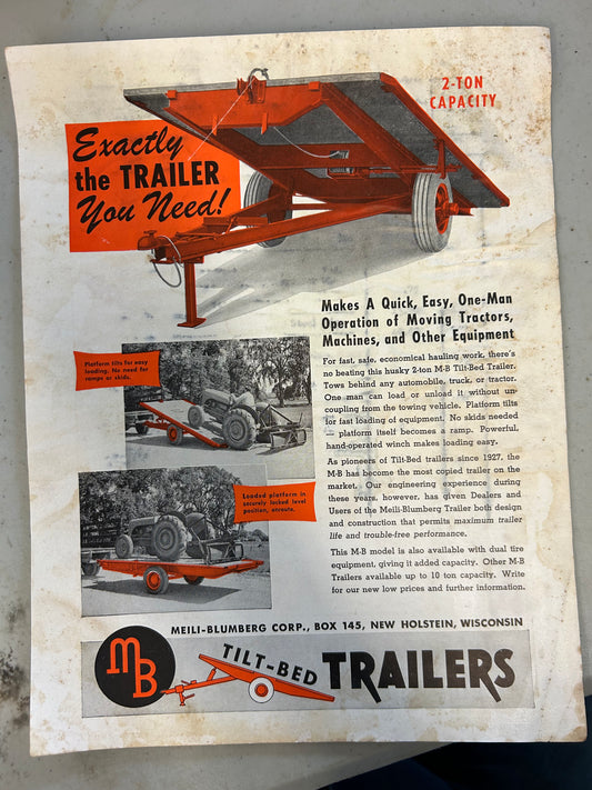 Meili-Blumberg _ Tilt-Bed Trailer