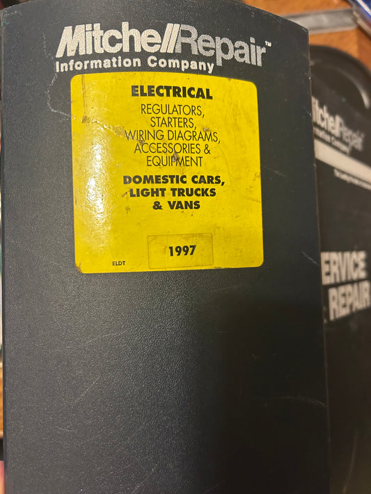 Mitchell Repair _ 1997 Electrical Component Locator - Domestic Cars, Light Trucks & Vans