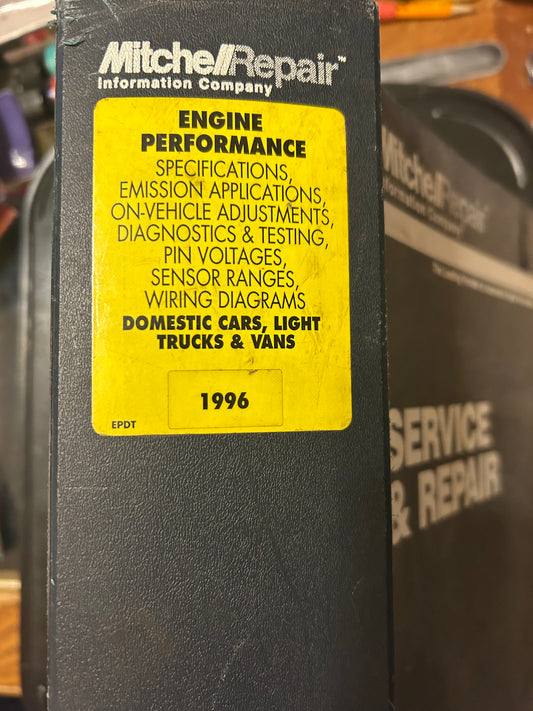 Mitchell Repair _ 1996 Engine Performance _ Domestic Cars, Light Trucks & Vans