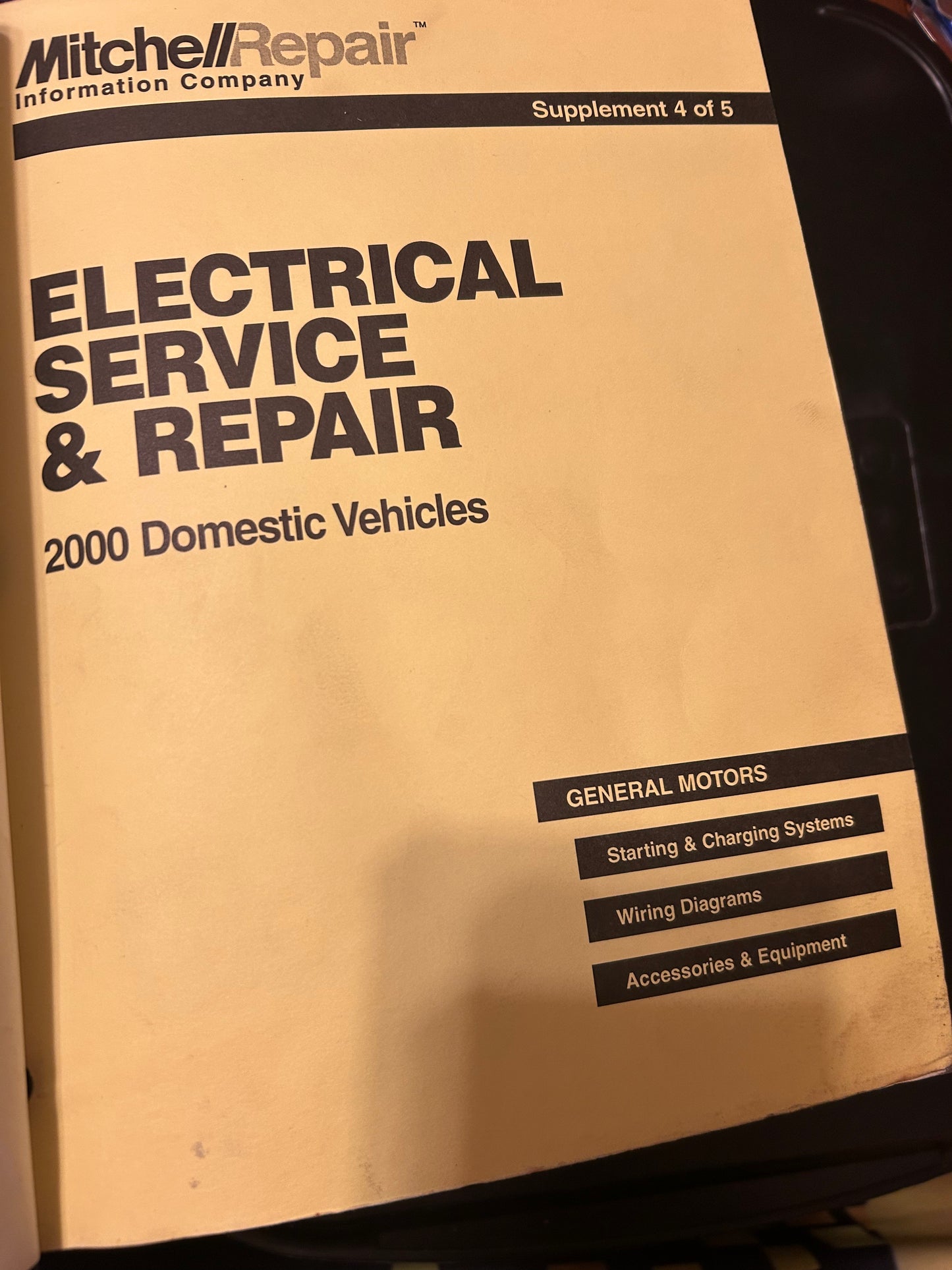Mitchell Repair _ 1999 Vol 2 of 2 Electrical _ Domestic Cars, Light Trucks & Vans