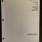 Bolens _ 14 HP Tractor models 1456 _ Parts List