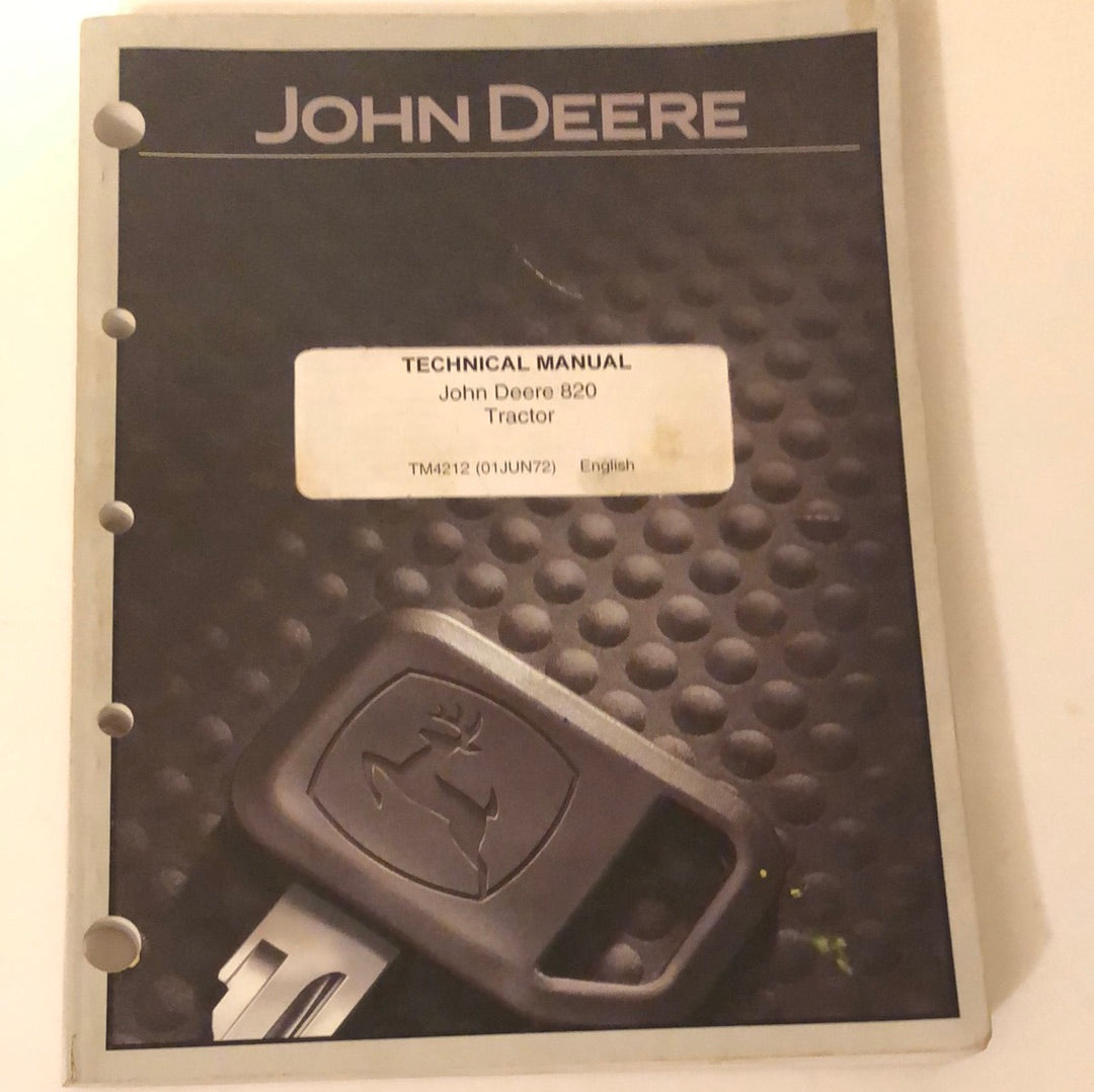 John Deere 820 Tractor _Technical Manual