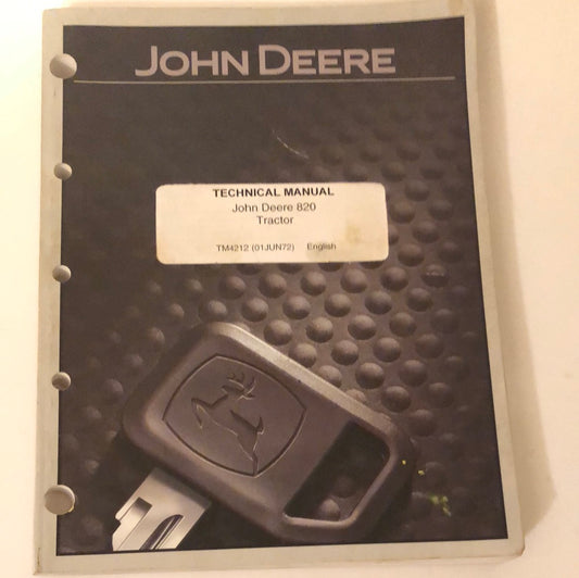 John Deere 820 Tractor _Technical Manual